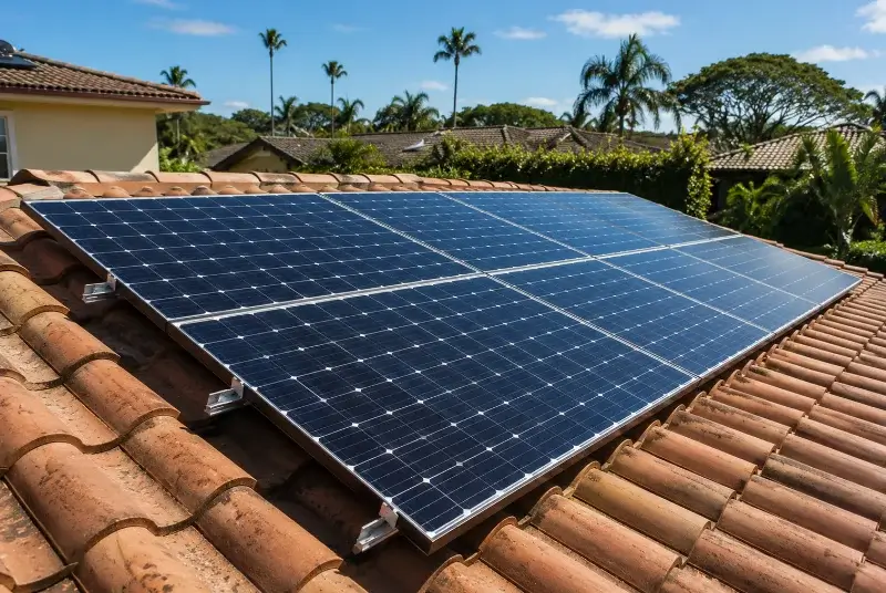 Installation de panneaux solaires à Poudis